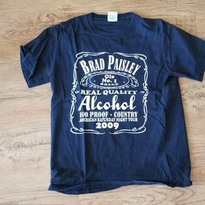 Brad Paisley Alcohol tee shirt